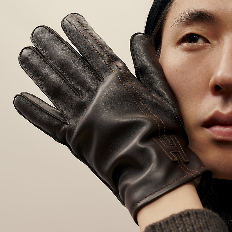 【寒い日もオシャレに♪】HERMES JoshuaHStripeグローブ Joshua H Stripe gloves | Hermès Finland